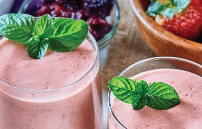 Receita Batido de Morango