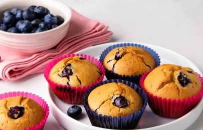 Muffins de Mirtilo: delicie-se com esta receita Rodinhas