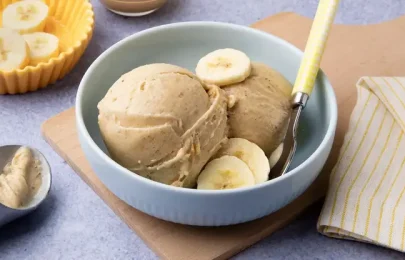 Receita de Gelado de Banana e Manteiga de Amendoim